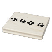 Line of solid Cat Paw prints Rubberstempel (Stempel)