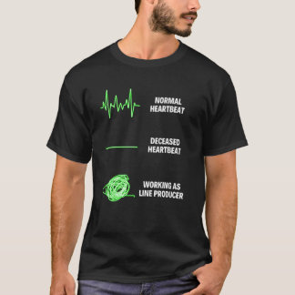 Line Producer Werknemer Producent Manager  Line Pr T-shirt