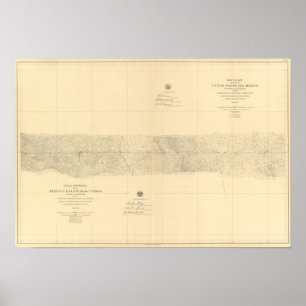 Linea Divisoria Entre Mexico 8 Poster