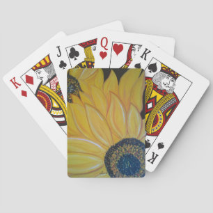 LineA Zonnebloem Duo Speelkaarten