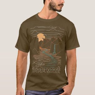 Lineair Yosemite Yosemite National Parks Art 2 T-shirt