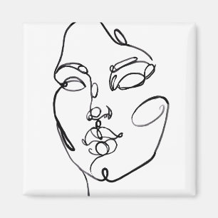 Lineaire denkers - Gezicht Magneet