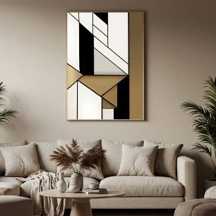 Lineaire Geometrie Poster