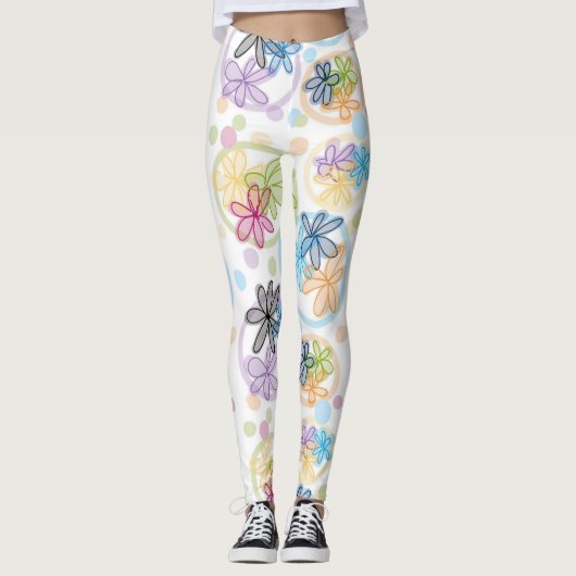 Lineaire Leggings (Voorkant)