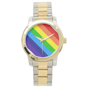 Lineaire Regenboog Horloge