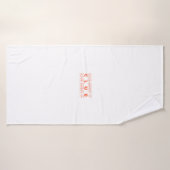 Lined ne pas transpirer entraînement yoga serviett (Serviette de bain)