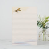 Lined Potter Wasp Briefpapier (Staand voorkant)