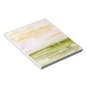 Lined Watercolor Abstract Landscape Notitieblok (Schuin)