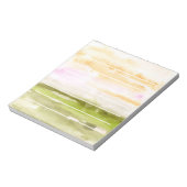 Lined Watercolor Abstract Landscape Notitieblok (Gedraaid)