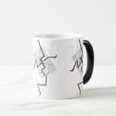 Linee morbide e armoniose magische mok (Voorkant rechts)