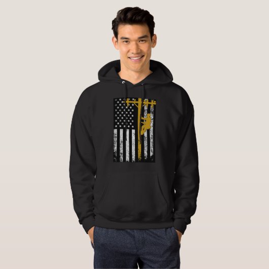 Lineman Hoodie (Voorkant volledig)