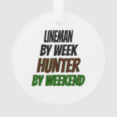 Lineman Hunter Ornament (achterkant)