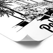 Lineman Le Dancin' Electrician Gift For Men Husban Poster (Hoek)