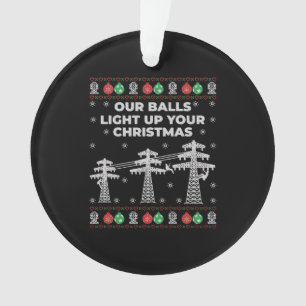 Lineman Noël Nos balles s'allument