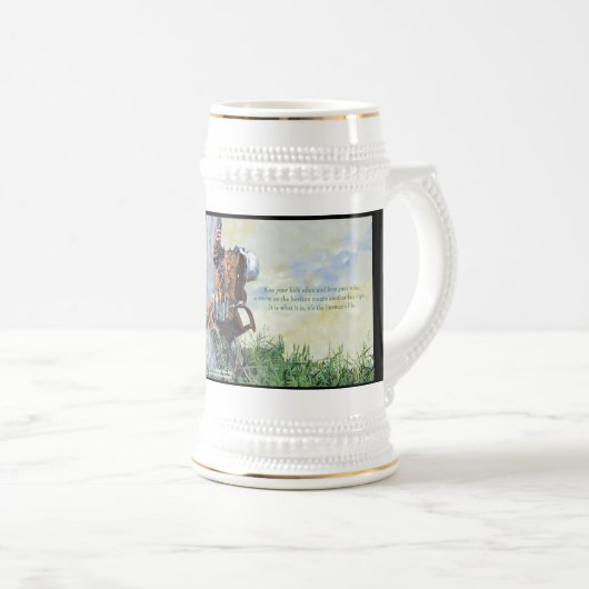 Lineman's Life Stein Bierpul (Voorkant rechts)