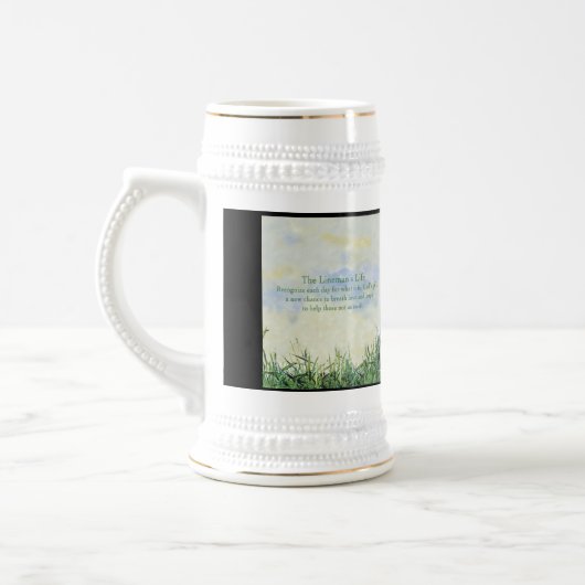 Lineman's Life Stein Bierpul (Links)