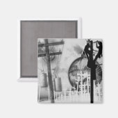 Lineman's Magnet Magneet (Voorkant / Achterkant)