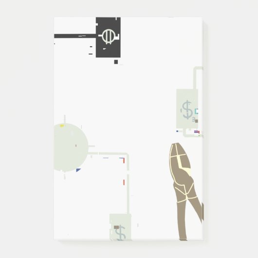 Lineman's snoeren en circuits post-it® notes (Voorkant)