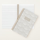 Linen Beige | Deco Fans Personalized Notitieboek (Binnen)