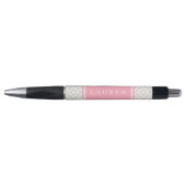 Linen Beige Diamonds Pattern Pen (Voorkant)