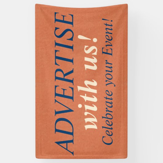 Linen Canvas naadloos patroon 1 + uw ideeën Spandoek (Verticaal)