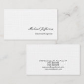 Linen Electrical Engineer Visitekaartje (Voorkant / Achterkant)