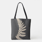 Linen Fern Draagtas (Achterkant)