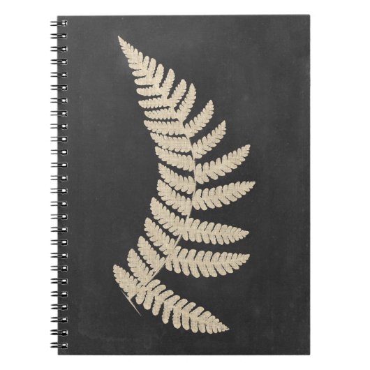 Linen Fern Notitieboek (Voorkant)