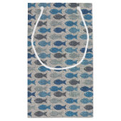 Linen Fish Klein Cadeauzakje (Achterkant)