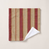 Linen Luxe tendance Burgundy Gold Collection (Gant de toilette)