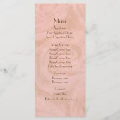 Linen Rose Mariage N'Importe Quel Menu Événement (Devant)