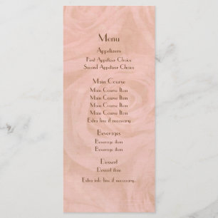 Linen Rose Mariage N'Importe Quel Menu Événement