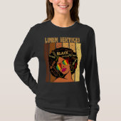 Linen Services Afro African American Black History T-shirt (Voorkant)