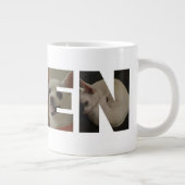 Linen Specialty Mug Extra Grote Beker (Rechts)