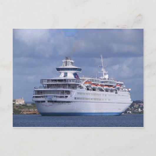 Liner Destiny Briefkaart (Voorkant)