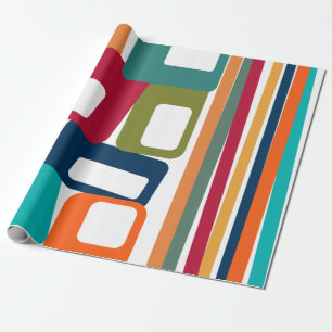 Lines & Rectangles Cadeaupapier