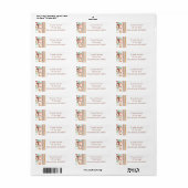Lines & Rectangles Etiket (Full Sheet)