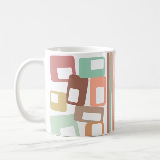 Lines & Rectangles Koffiemok (Links)