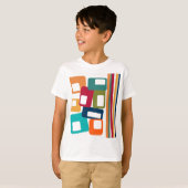 Lines & Rectangles T-shirt (Voorkant volledig)
