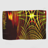 Lines that repeat in wave and light effect? golfhanddoek (Horizontaal)