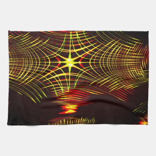 Lines that repeat in wave and light effect? theedoek (Horizontaal)