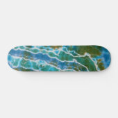 Lines Tie Dye Skateboard (Horizontaal)