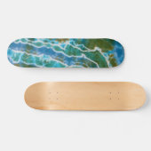 Lines Tie Dye Skateboard (Horizontaal)