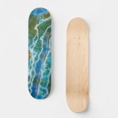 Lines Tie Dye Skateboard (Voorkant)
