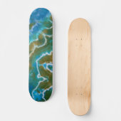 Lines Tie Dye Skateboard (Voorkant)