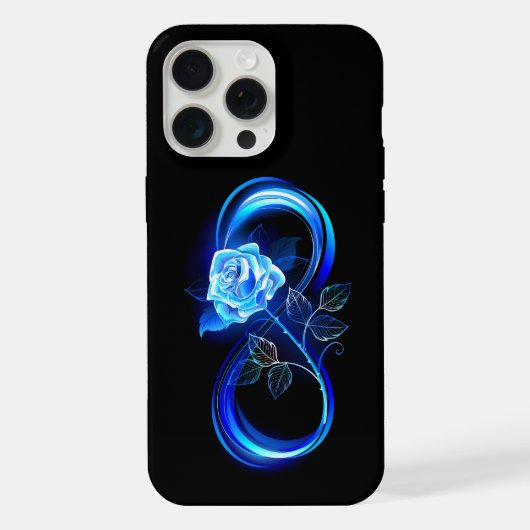 L'infini lumineux avec une rose bleue (Verso)