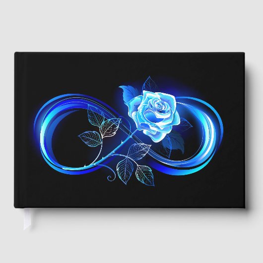 L'infini lumineux avec une rose bleue (Recto)