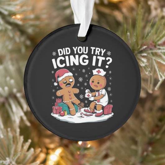 L'Infirmière De Noël As-Tu Essayé De Le Faire Glac (Arbre)