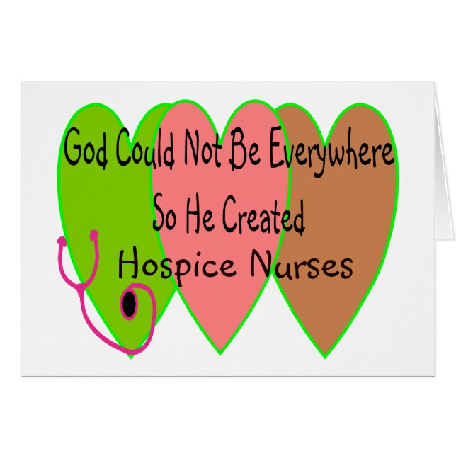L'infirmière "Dieu d'hospice ne pourrait pas être (Devant horizontal)