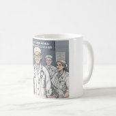 L'Infirmière / Médecin Mug (Devant droit)